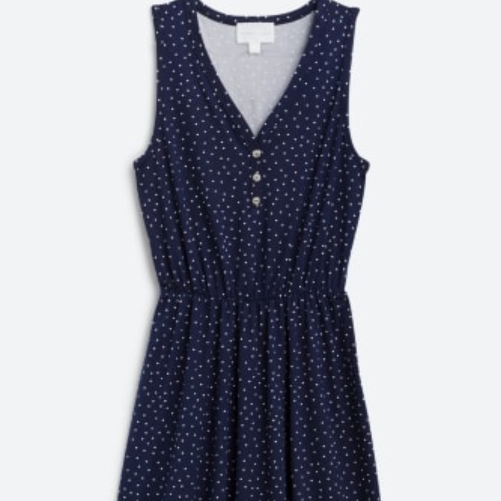 Knit Polka Dot Dress